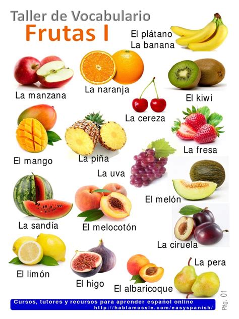 frutas con i